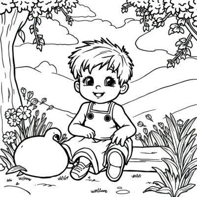 Coloring Book: Coloring Pages for 2-Year-Olds