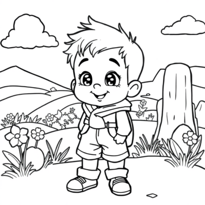 Coloring Book: Coloring Pages for 3-Year-Olds to Print