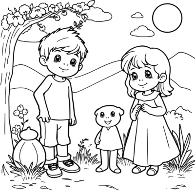 Coloring Book: Coloring Pages for 3-Year-Olds
