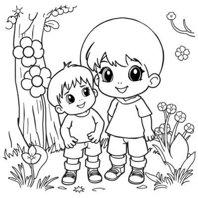 Toddler Fun: Simple Coloring Pages for 3-Year-Olds