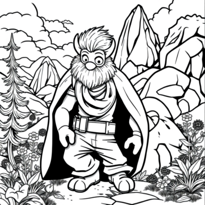 Coloring Book: 3D Coloring Pages for Kids