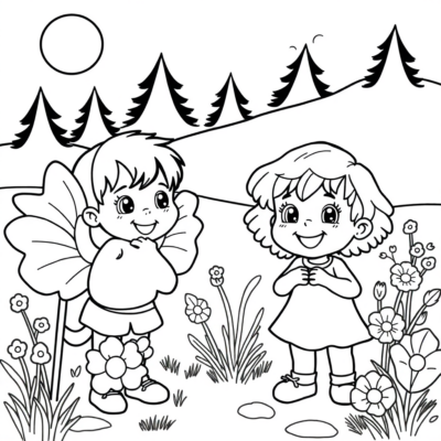 Coloring Book: Coloring Pages for 4-Year-Olds