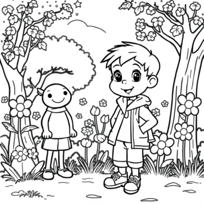 Coloring Book: Coloring Pages for 5-Year-Olds