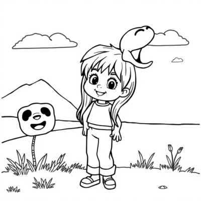 Coloring Book: Coloring Pages for 6-Year-Olds