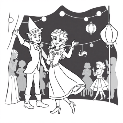 Coloring Book: Carnival Party Coloring Pages for Kids