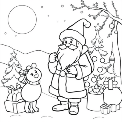 Christmas Coloring Fun: Holiday Pages for Kids
