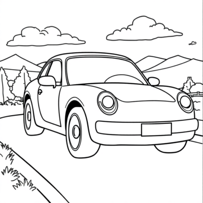 Coloring Book: Coloring Pages for Kids Cars