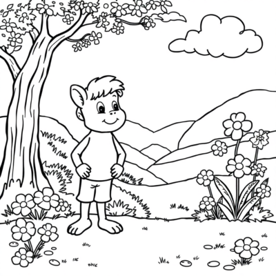 Coloring Book: Coloring Pages for Kids – Numbers
