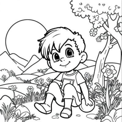 Coloring Book: Printable Coloring Pages for Kids