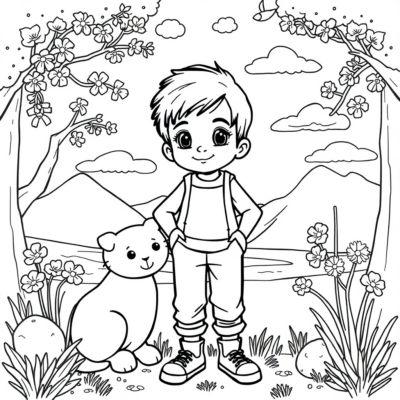 Kids Printable Coloring Pages PDF Collection