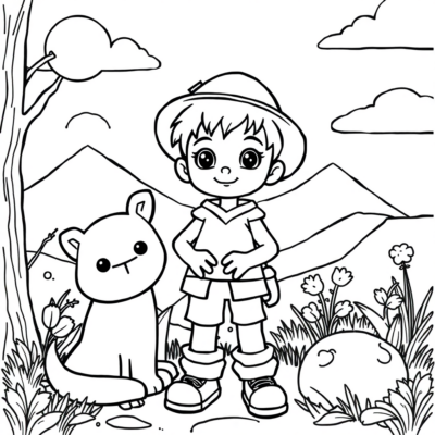 Kids’ Free Printable Coloring Pages Book