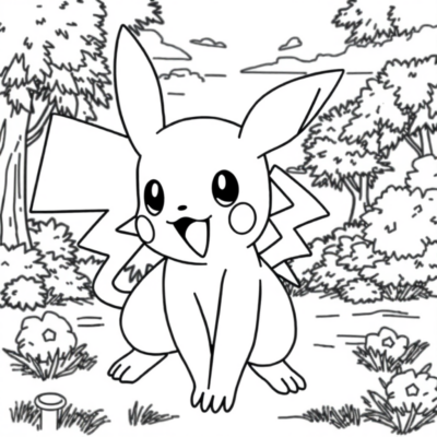 Coloring Book: Pokemon Printables for Kids