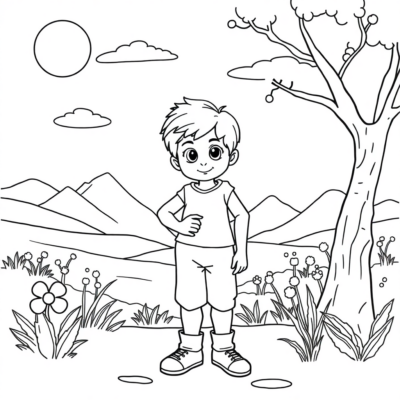 Children’s Free Printable Coloring Book
