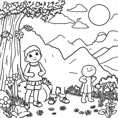 Kids’ Creative Coloring Book: Fun Pages for Play