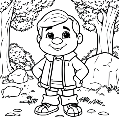 Coloring Book: Franklin Coloring Pages for Kids