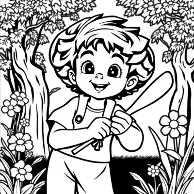 Kids’ Coloring Fun: Playful Pages Book