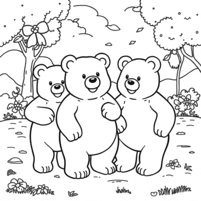 Coloring Book: Gummi Bears Coloring Pages for Kids