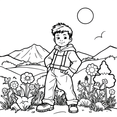 Kids’ Coloring Fun: Easy Pages to Color