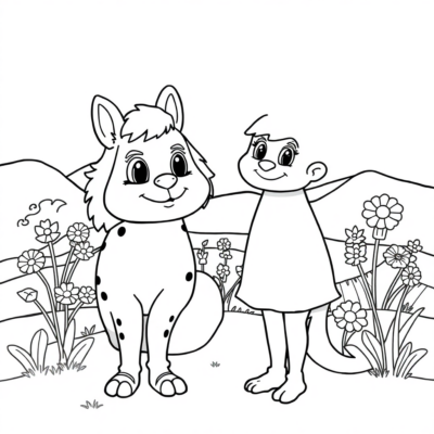 Coloring Book: Easy Coloring Pages for Kids