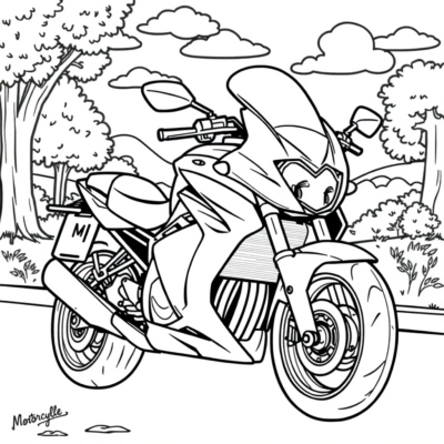 Coloring Book: Motor Coloring Pages for Kids