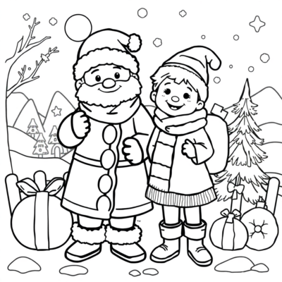 Coloring Book: Holiday Coloring Pages for Kids