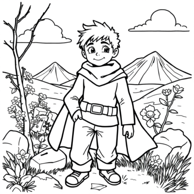 Coloring Book: Coloring Pages for Children Aged 7 and Up