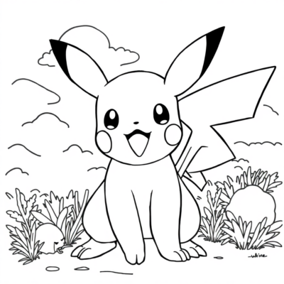 Coloring Book: Pokemon Coloring Pages for Kids