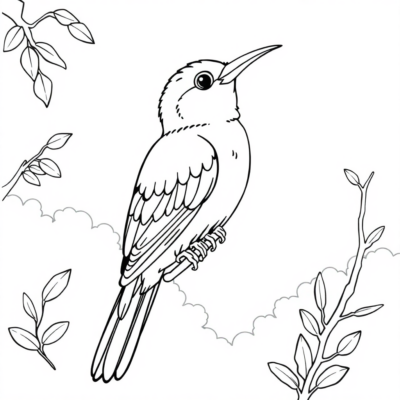 Coloring Book: Birds Coloring Pages for Kids
