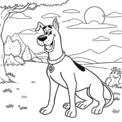 Scooby Doo Coloring Pages