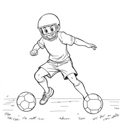 Coloring Book: Sports Coloring Pages for Kids