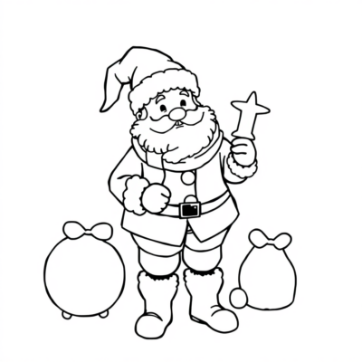 Christmas Fun: Kids Holiday Coloring Pages