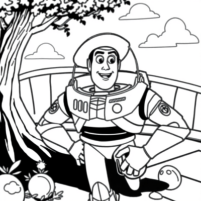 Coloring Book: Toy Story Coloring Pages for Kids