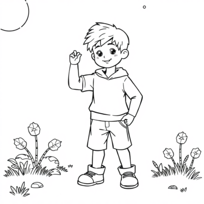 Coloring Book: Clothing Coloring Pages for Kids