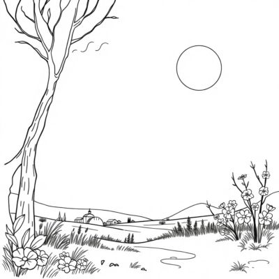 Coloring Book: Coloring Pages for Ukrainian Children