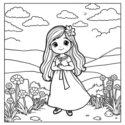 Coloring Book: Coloring Pages for Children from Ukraine