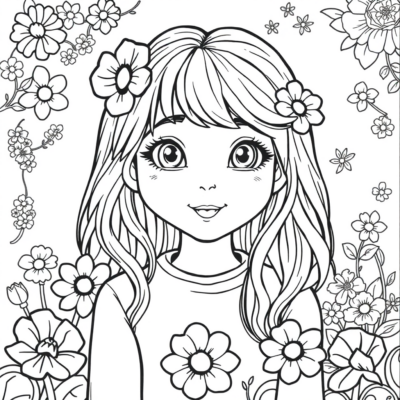 Coloring Book for 10-Year-Old Girls