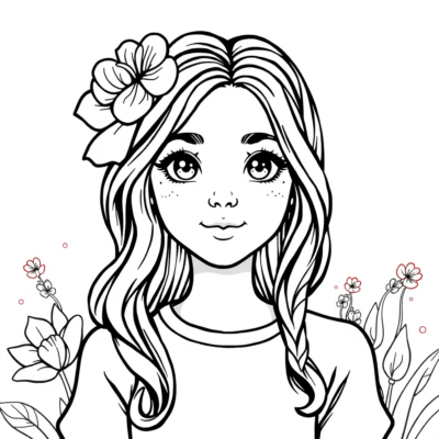Coloring Book: Coloring Pages for Girls