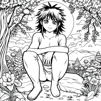 Kids’ Printable Coloring Fun Book