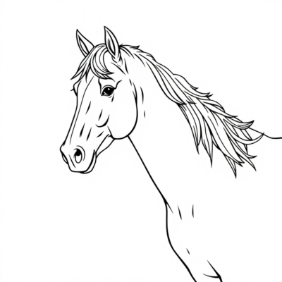 Horse Coloring Sheets for Kids to Print