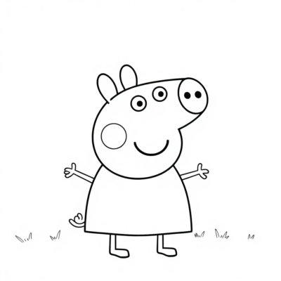 Printable Coloring Pages Peppa