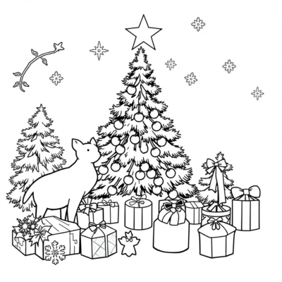 Christmas Coloring Pages for Print