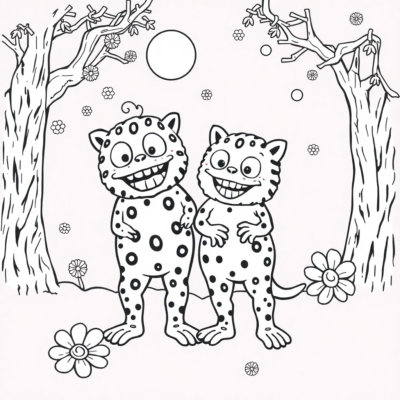 Toka Boka Printable Coloring Pages
