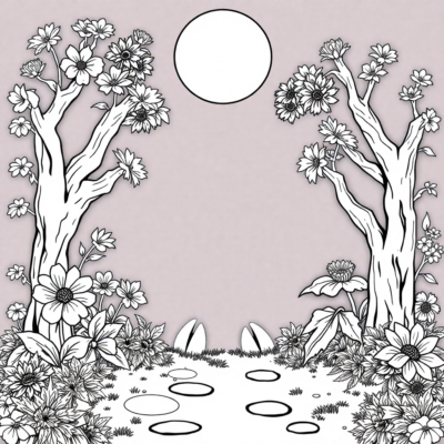 Color-and-Print Kids Coloring Sheets