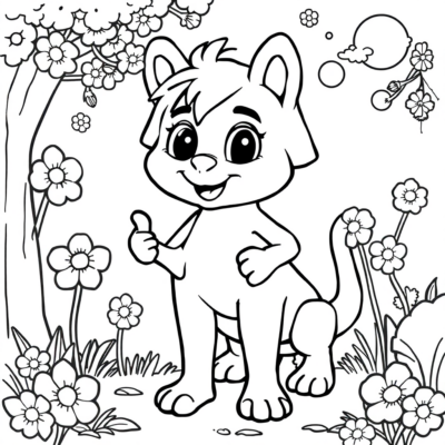 Kids’ Printable Coloring Pages Book