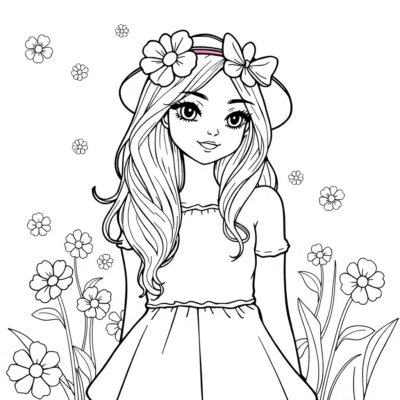 Coloring Pages for Girls to Print