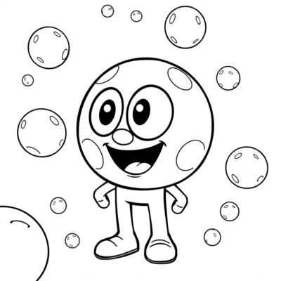 Gumball Coloring Pages