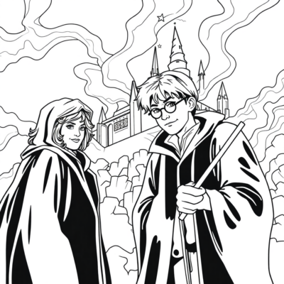 Harry Potter Coloring Pages for Printing