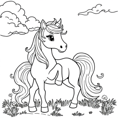 Enchanted Unicorns Coloring Journey
