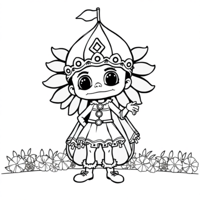 Carnival Fun: Kids’ Festive Coloring Pages