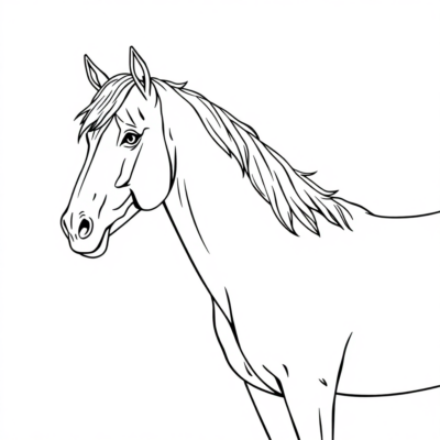 Horse Coloring Pages for Printing